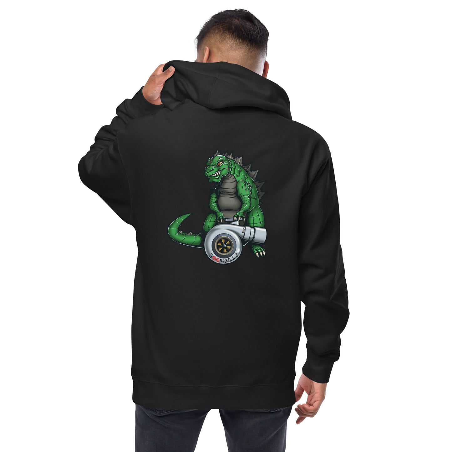 GoodeZilla Unisex fleece zip up hoodie
