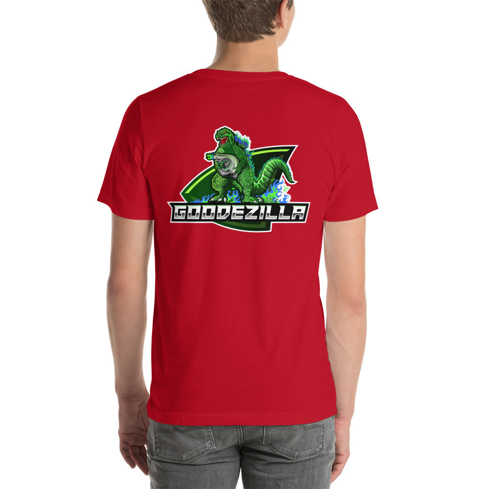 NEW GoodeZilla Design on Back Tee